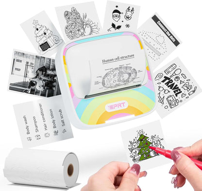 Pocket Bluetooth Sticker Printer for Instant Organization encalife