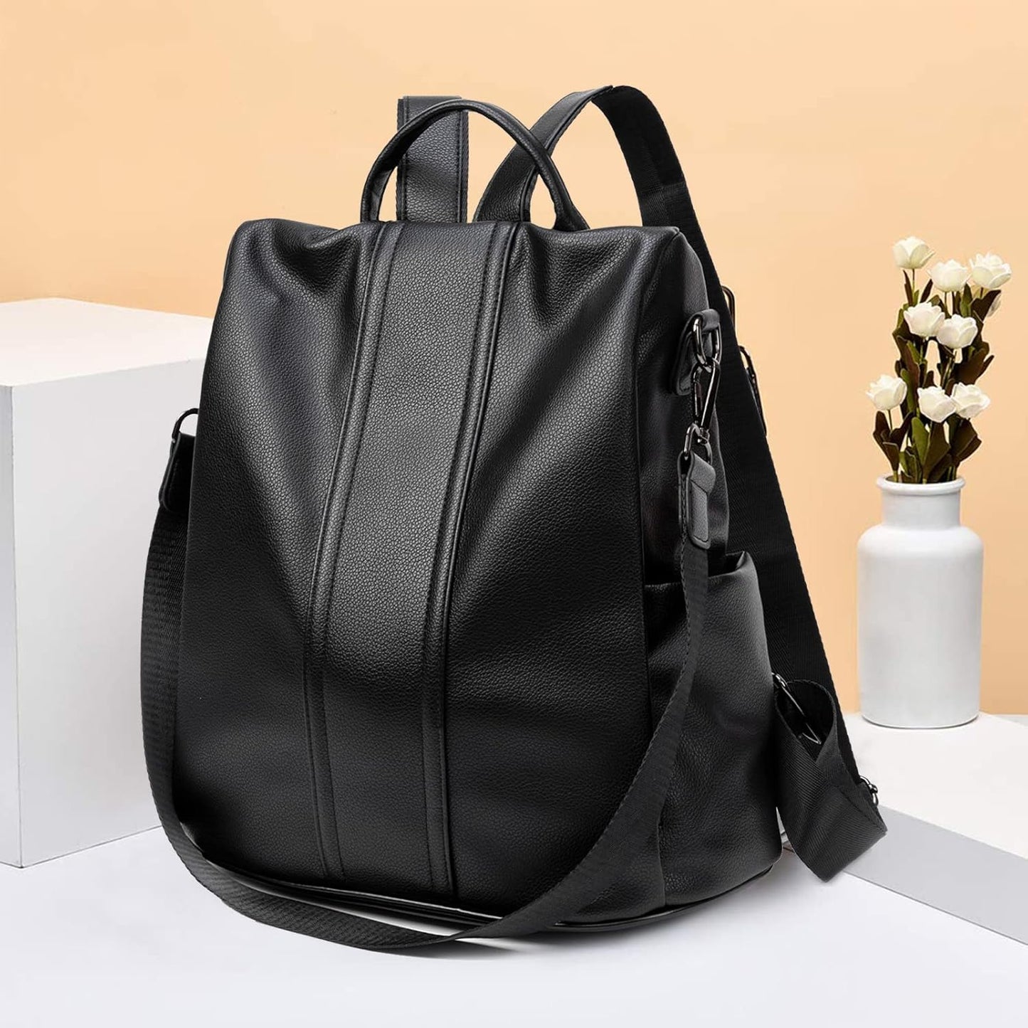 Women's Anti Theft Backpack Purse encalife