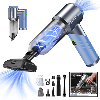 Cordless Handheld Car Vacuum Blower Air Pump encalife