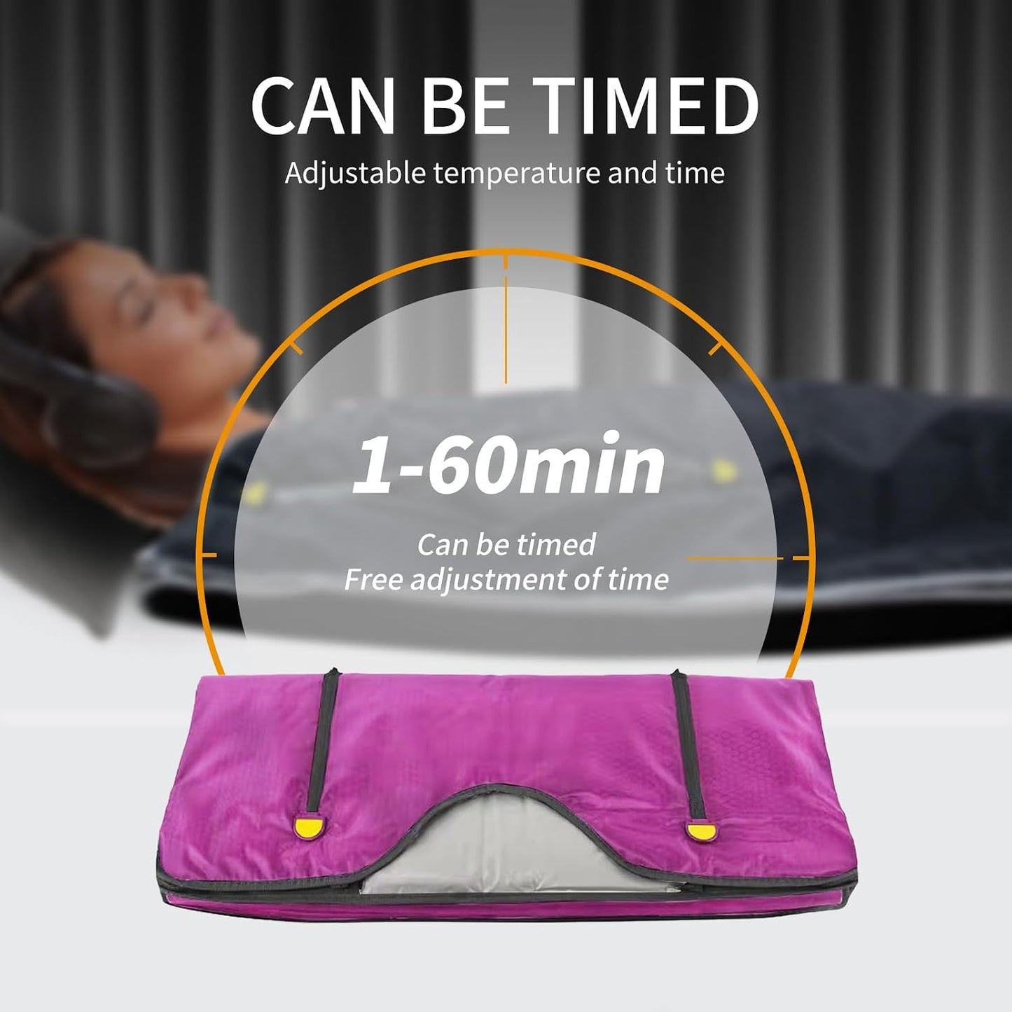 Infrared Sauna Blanket For Home Relaxation Wellness Detox encalife