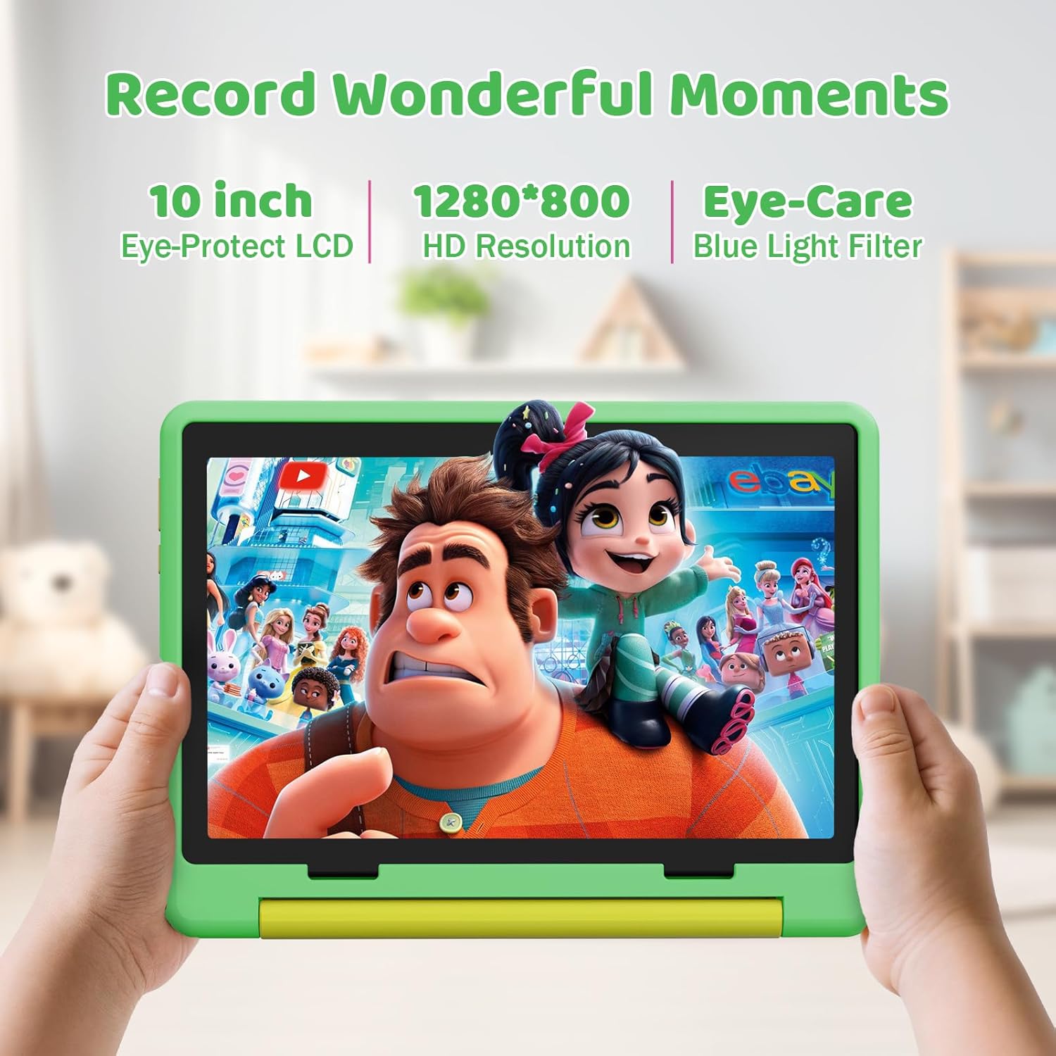 Android 10 Inch Tablet for Kid with Case encalife