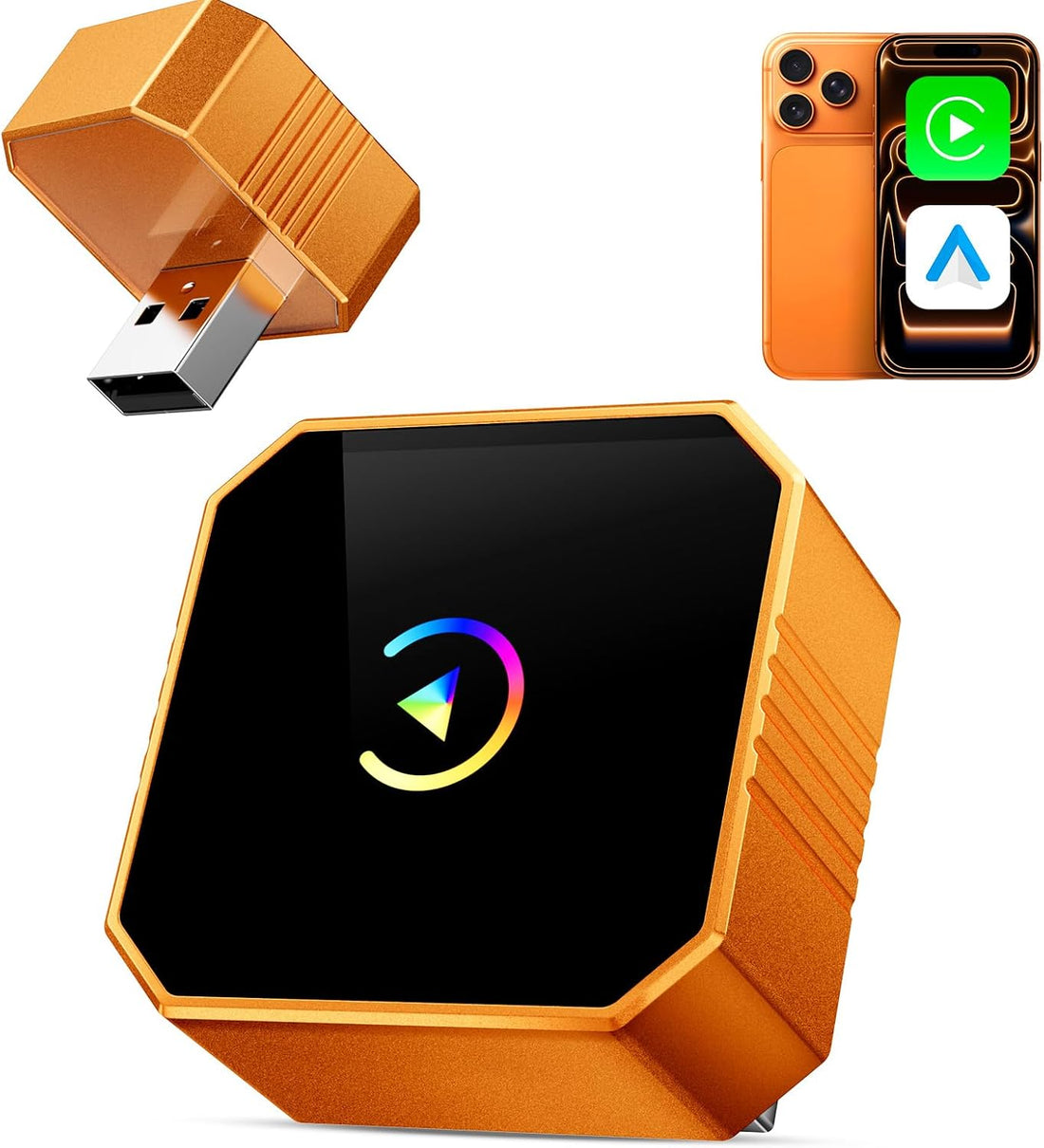 Wireless CarPlay &amp; Auto Adapter | Plug &amp; Play CarPlay Dongle