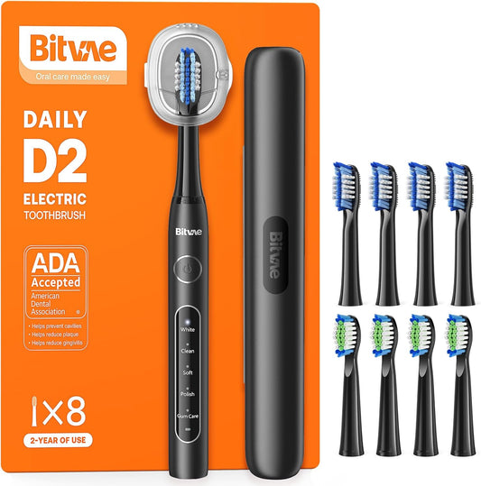 Bitvae ADA Rechargeable Travel Electric Toothbrush