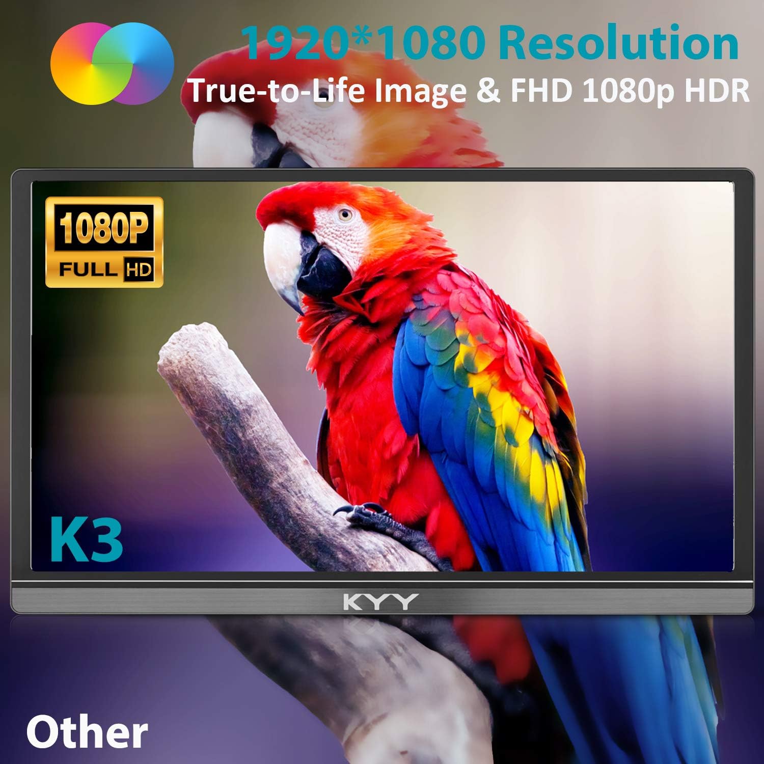 15.6-Inch Laptop Screen Extender Portable Monitor encalife