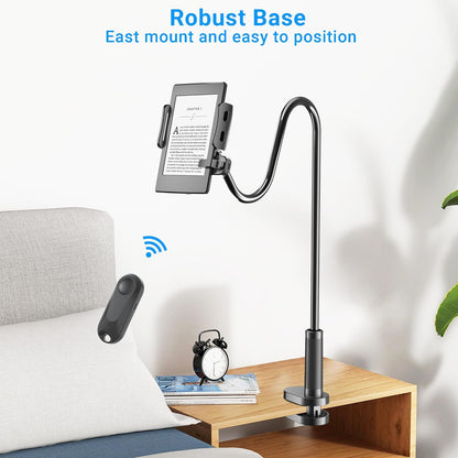 Gooseneck Page Turner Stand for Bedtime Reading encalife