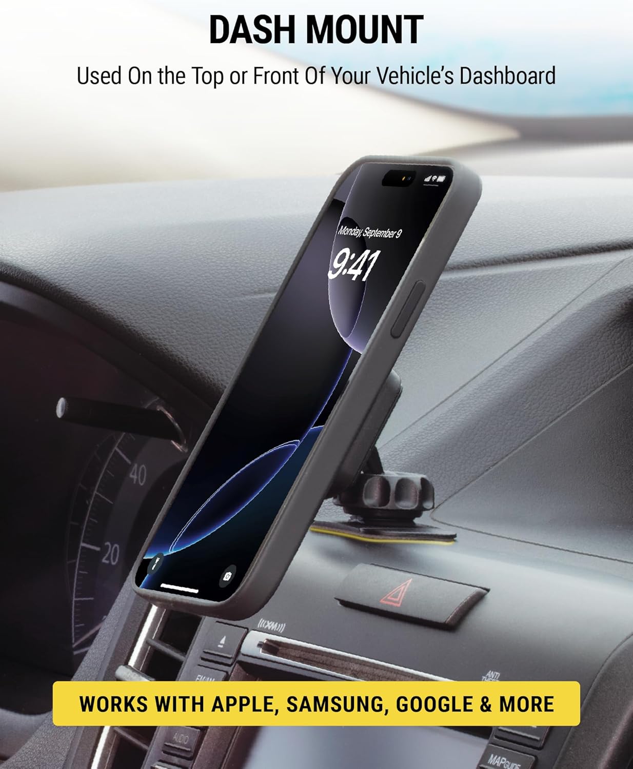 Magnetic Car Phone Mount Dashboard Plate encalife