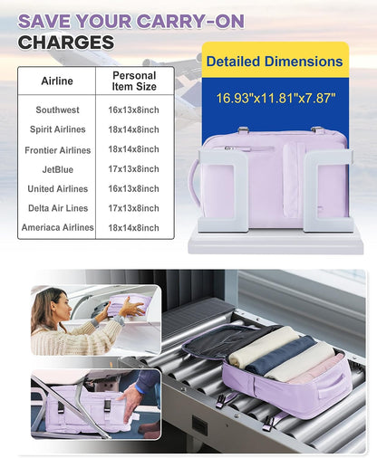 Carry-On Backpack with Shoe Compartment | Carry on luggage encalife