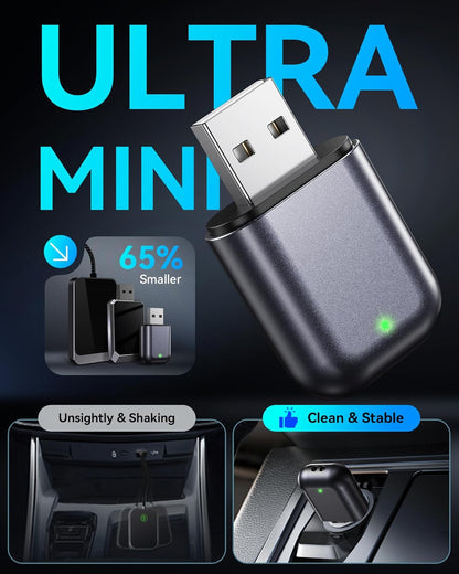 Wireless CarPlay Adapter Ultra Mini encalife
