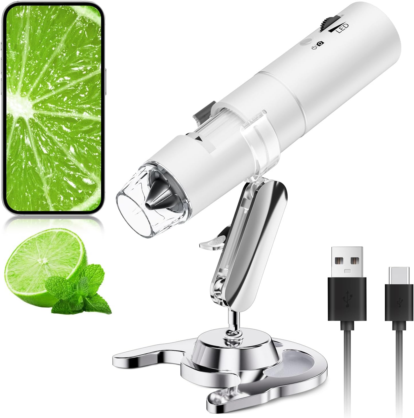 Wireless Digital Microscope For Smart Exploration Anywhere encalife