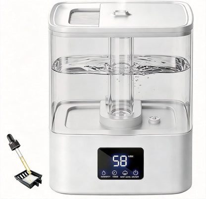 Top Fill Humidifier | 4L | Humidity Display encalife