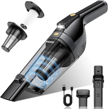Cordless Handheld Car Vacuum Cleaner 15000Pa Powerful Suction encalife