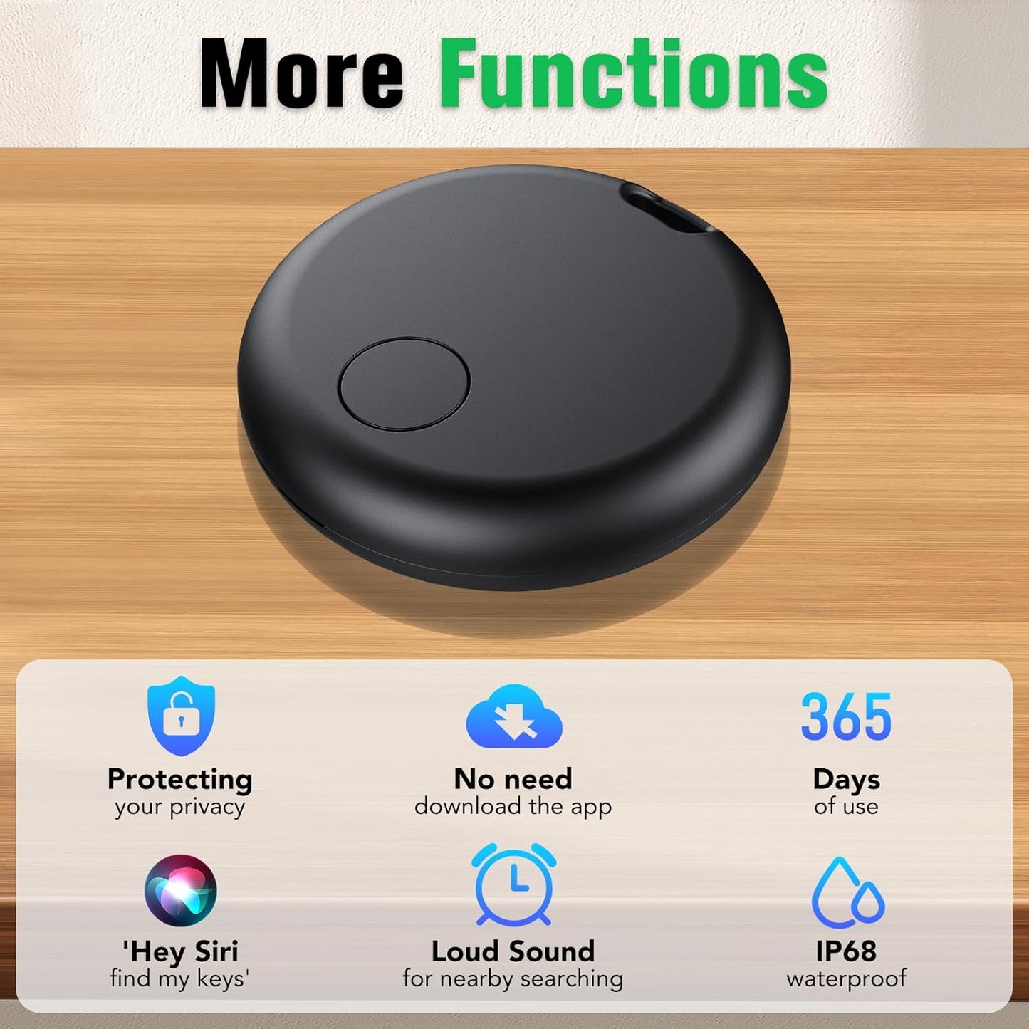 GPS Smart Tracker Tags Apple Find My Air Tag 4 Pack encalife