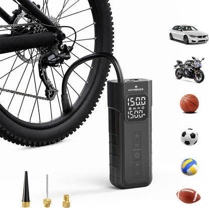 Cordless Digital Tire Inflator Fast Air Pump encalife