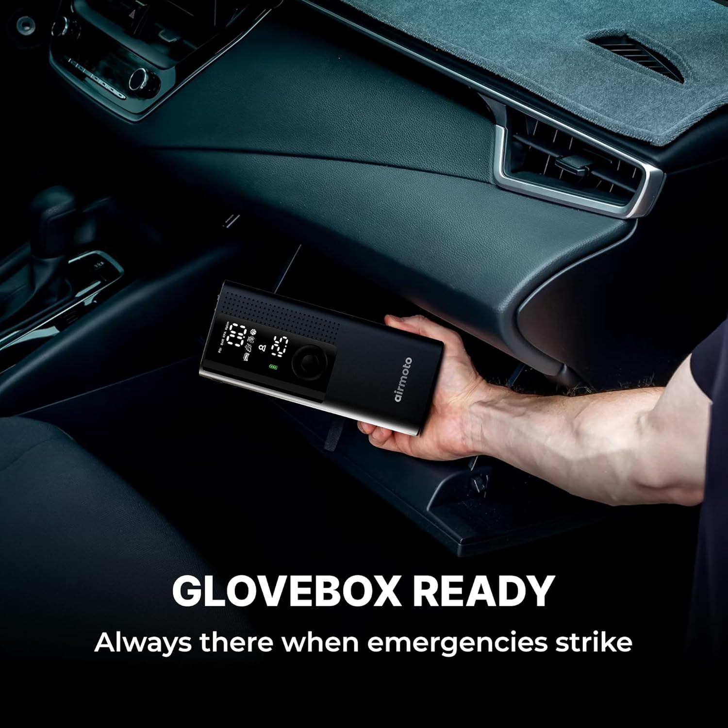 Cordless Tire Inflator For Fast Roadside Emergencies encalife