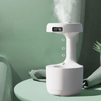Anti Gravity Humidifier With LED Floating Droplets encalife