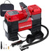 12V Tire Inflator plugged into car outle