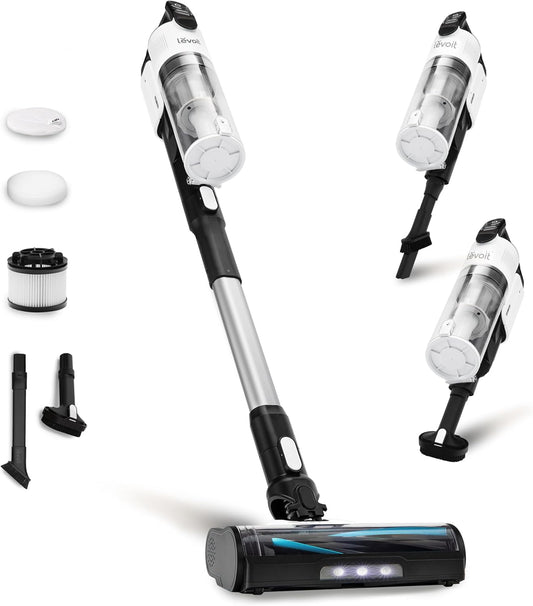 LEVOIT lightweight tangle resistant cordless vacuum cleaner