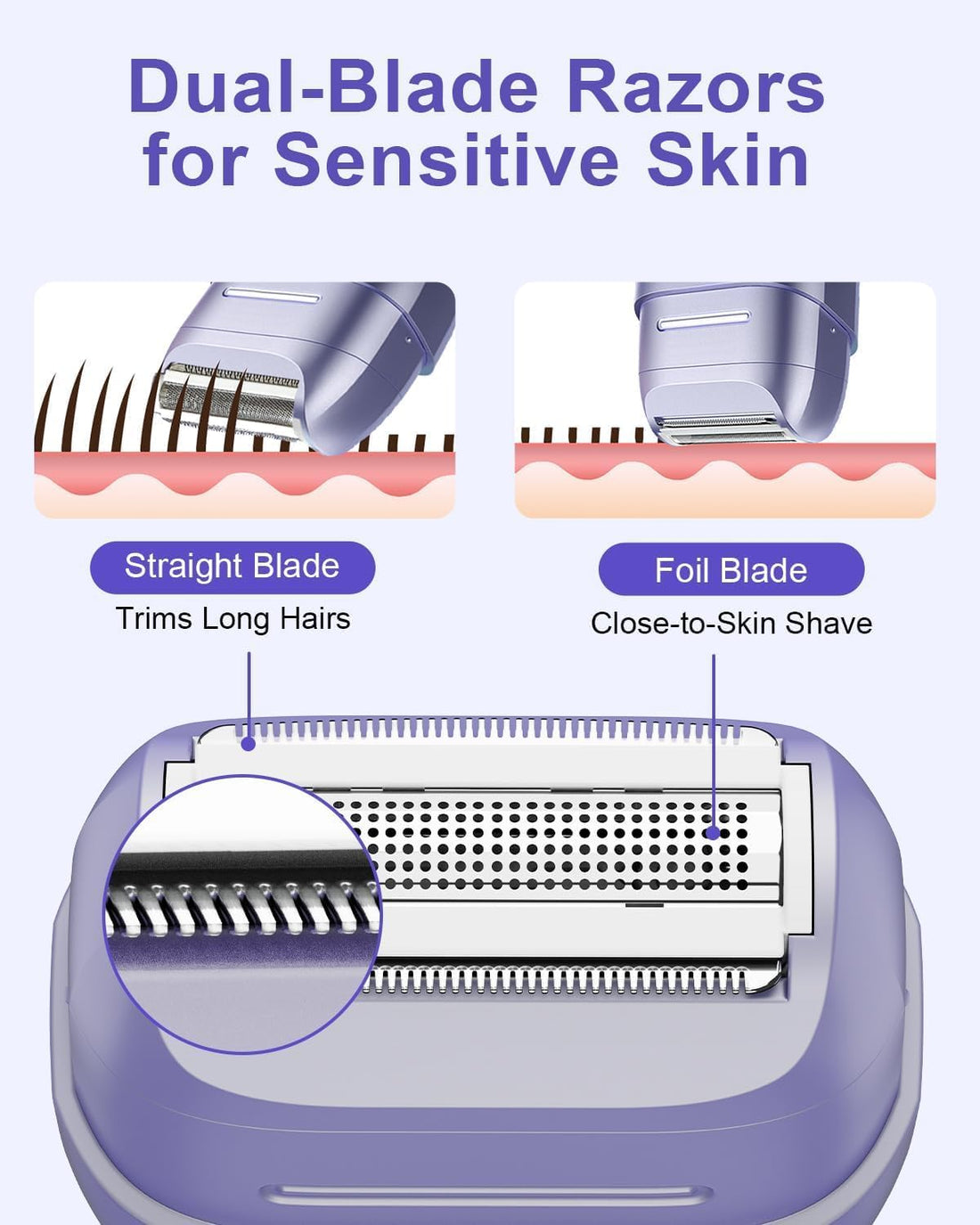Waterproof Electric Razor Women Love For Travel encalife