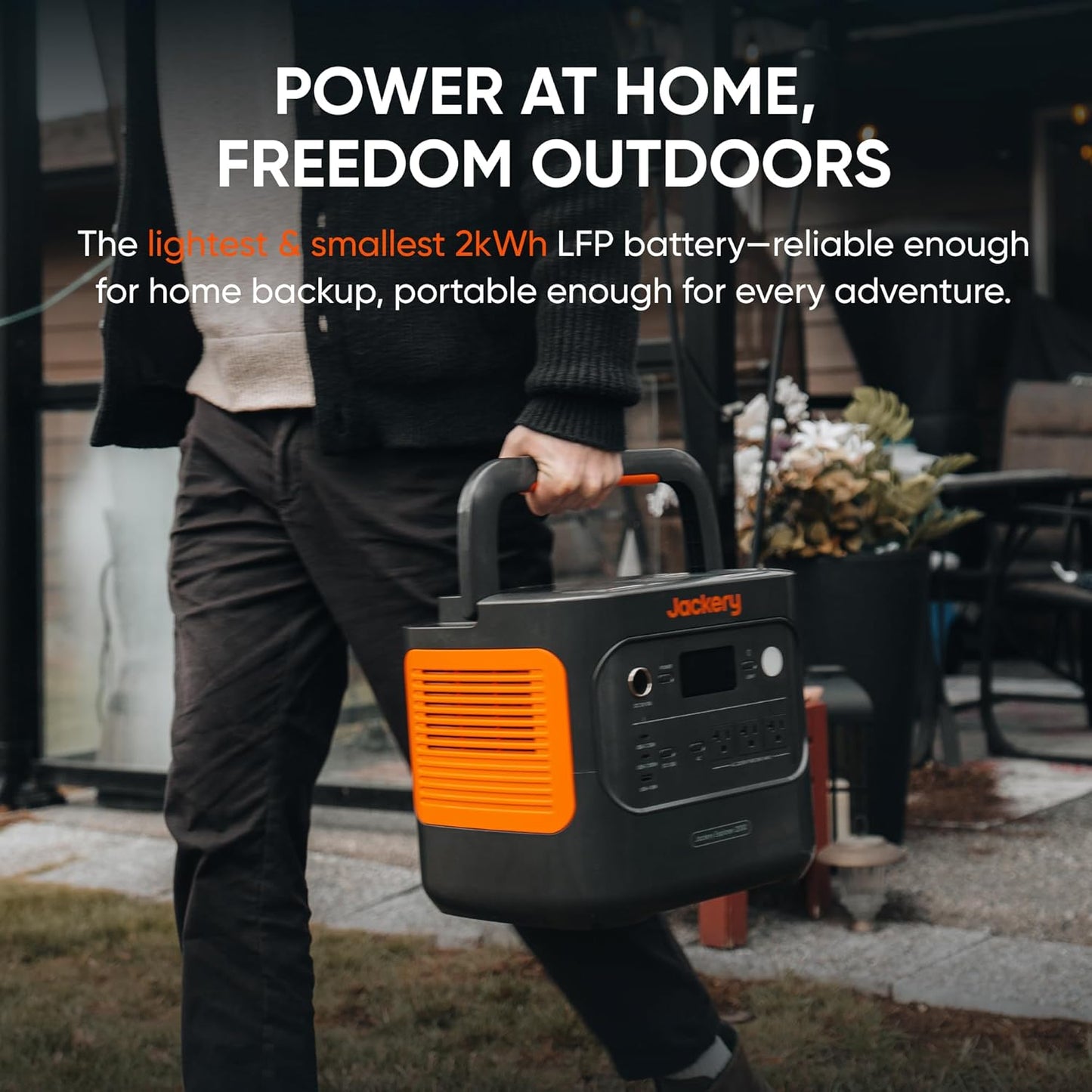 Jackery 2000W Portable Power Station I Solar Generator encalife
