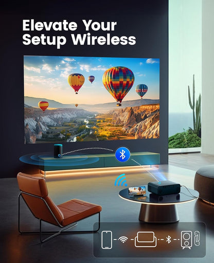 Smart 4K Bedroom Projector encalife