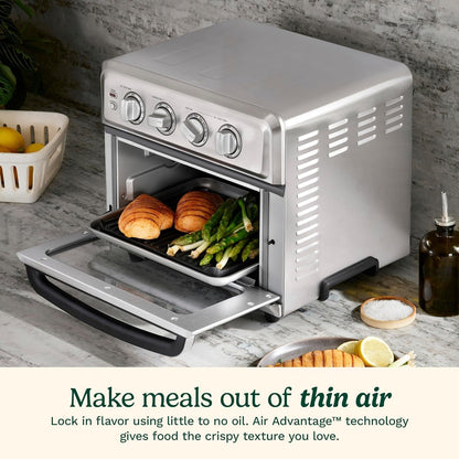 8-in-1 Stainless Steel Air Fryer Toaster Oven encalife