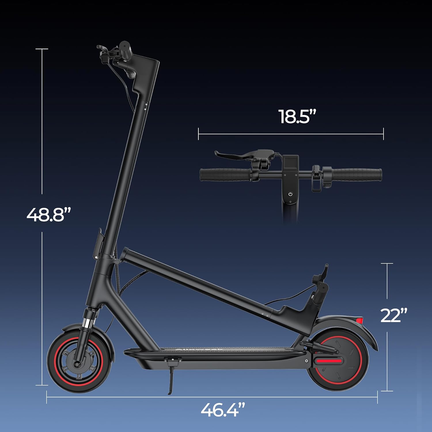 500W Electric Scooter I 28 Mile Folding Commuter E-Scooter encalife