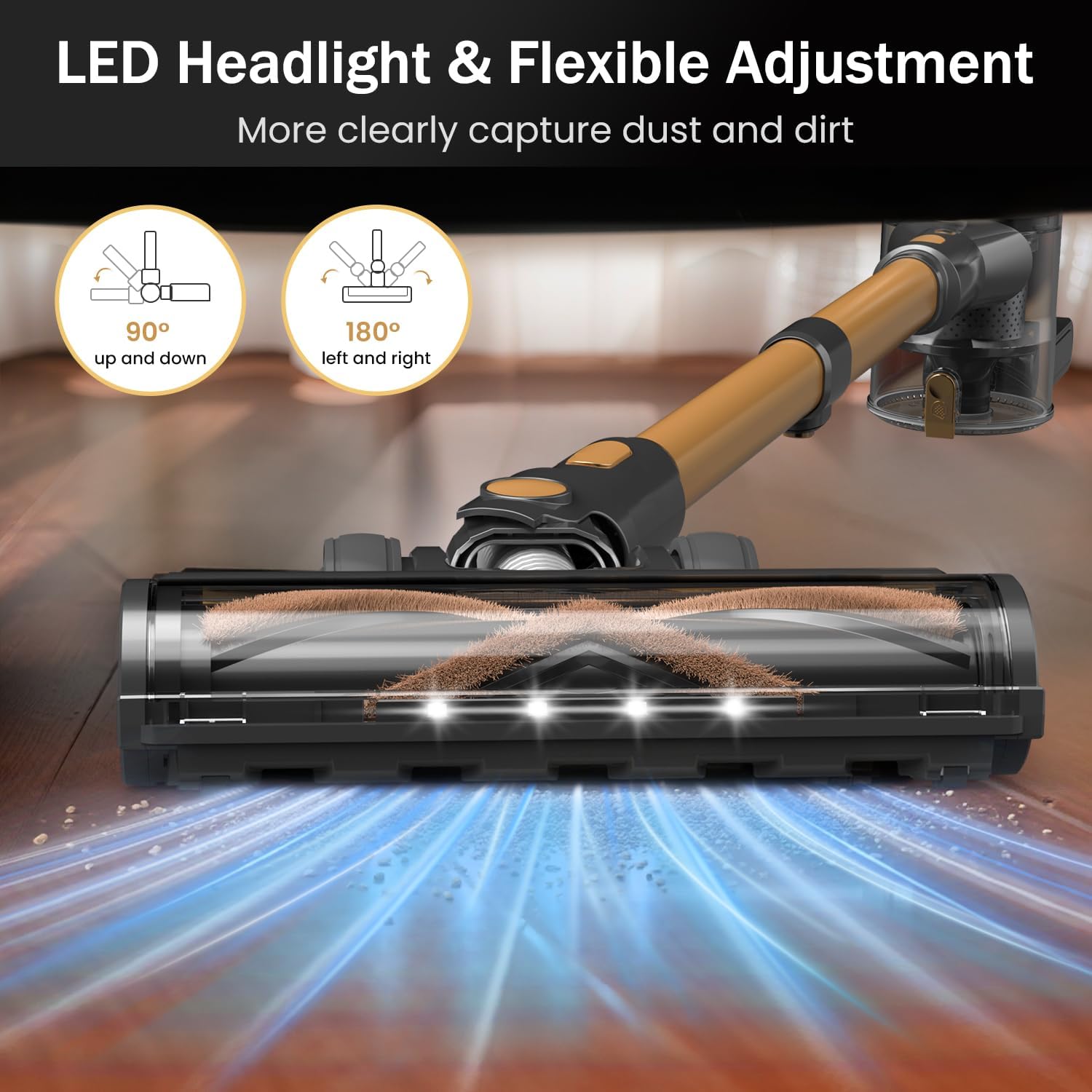 NuYupo 10-in-1 Smart Cordless Vacuum Cleaner encalife