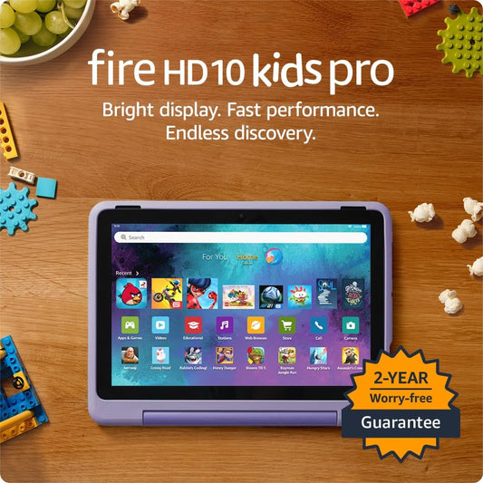 Amazon Fire HD 10 Kids Pro I Tablet for Kids Ages 6-12