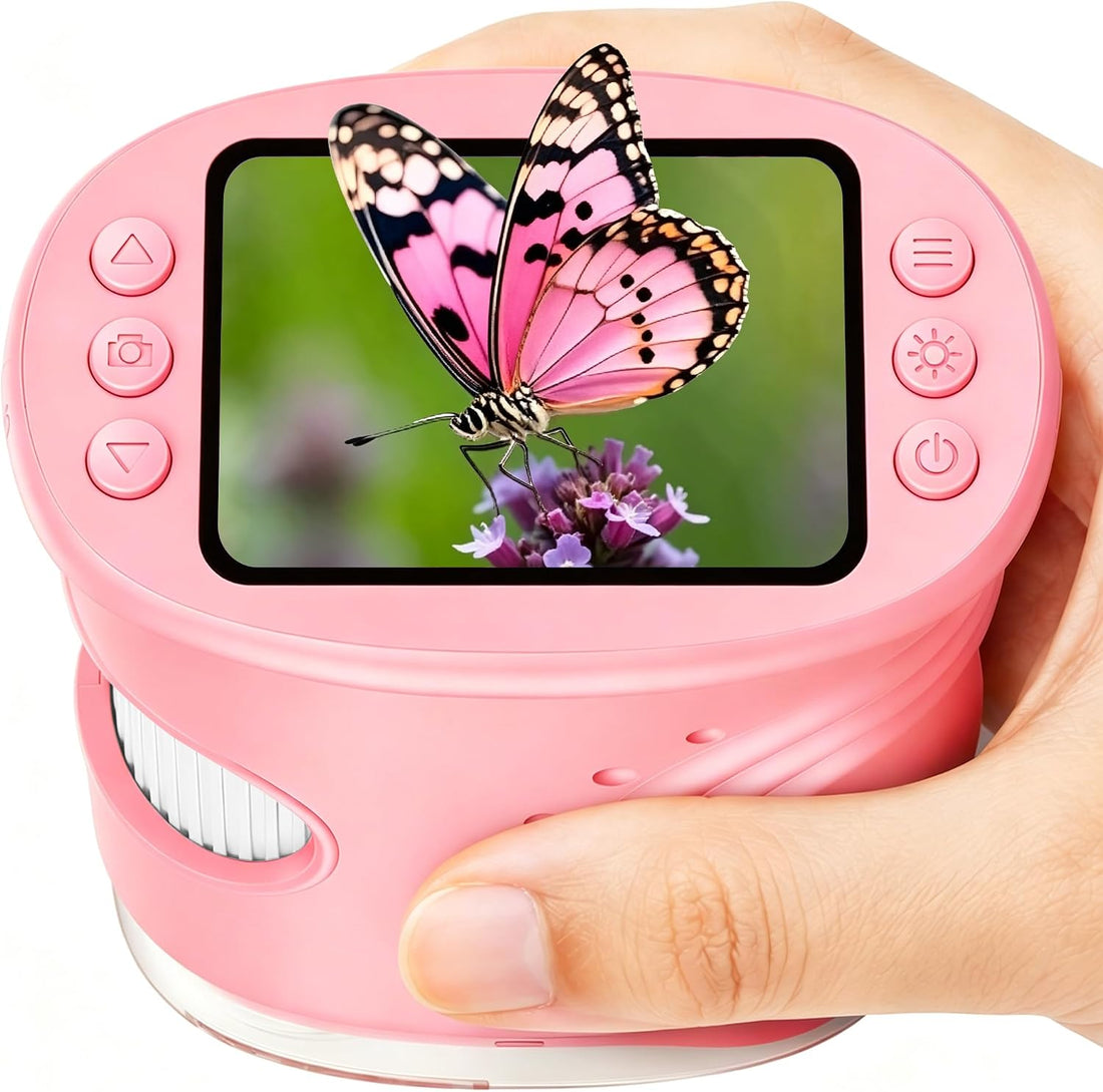 4K Digital Microscope For Kids STEM Exploration encalife
