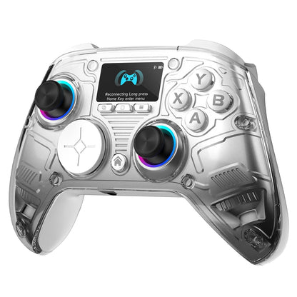 Multi-Platform Gaming Controller With Interactive Screen encalife