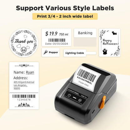 Smart Bluetooth Label Printer For Easy Organization encalife