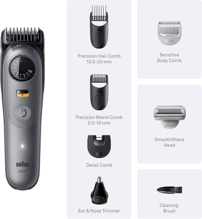 Braun Series 5 Beard Trimmer Grooming Kit encalife