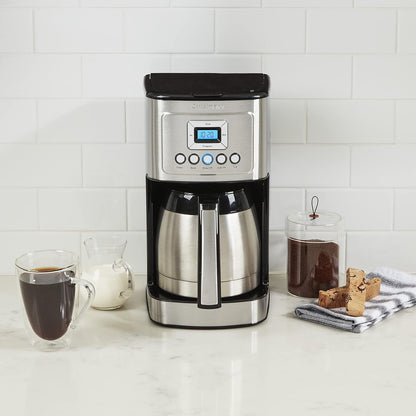 12-Cup Programmable Thermal Carafe Drip Coffee Maker encalife