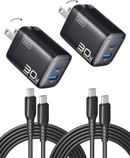 Mini 30W GaN USB-C Fast Charger With Cable encalife