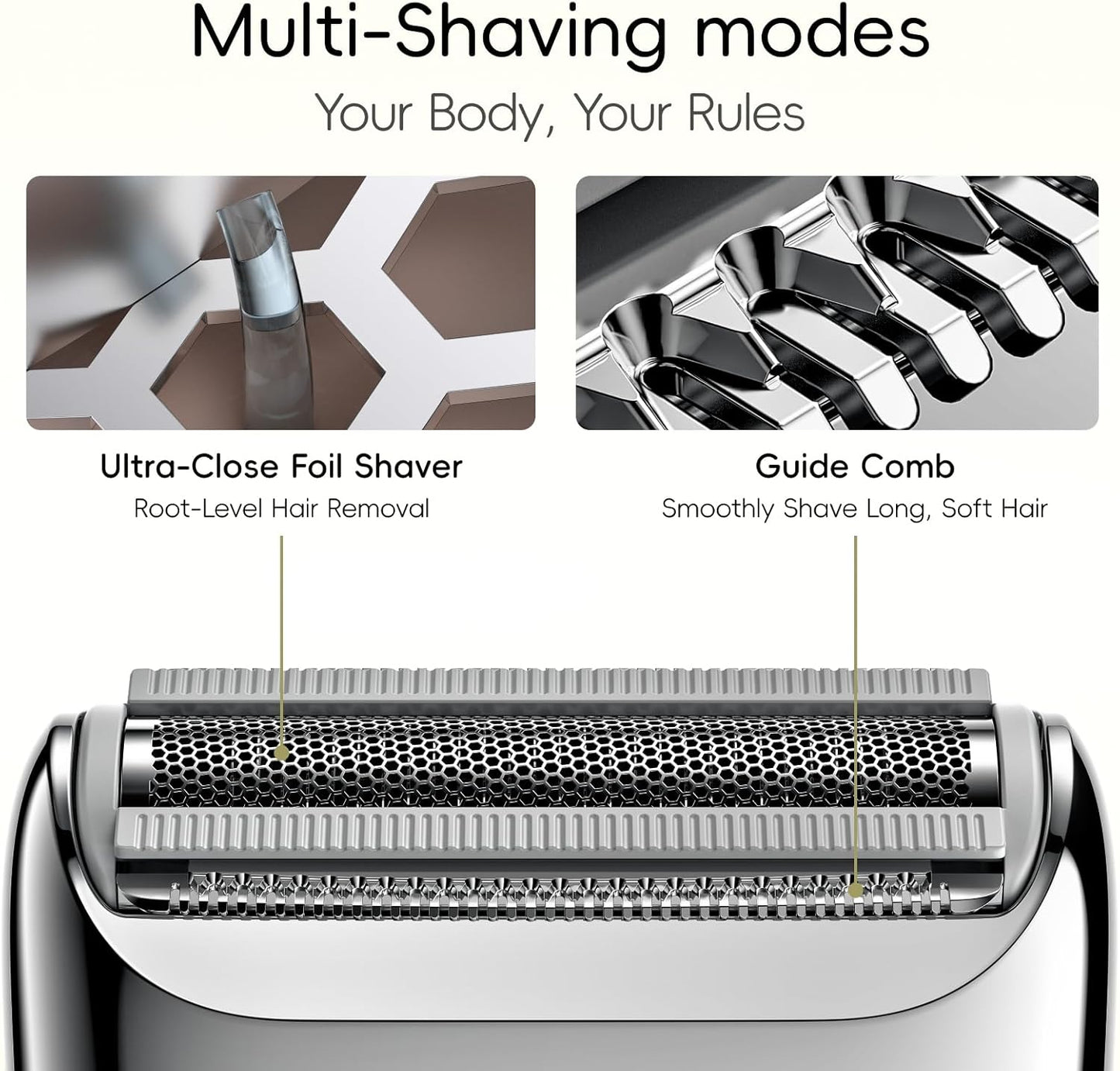 Electric Razor Women I Waterproof Portable Bikini Trimmer encalife