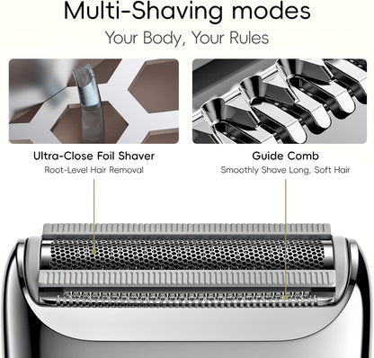 Electric Razor Women I Waterproof Portable Bikini Trimmer encalife