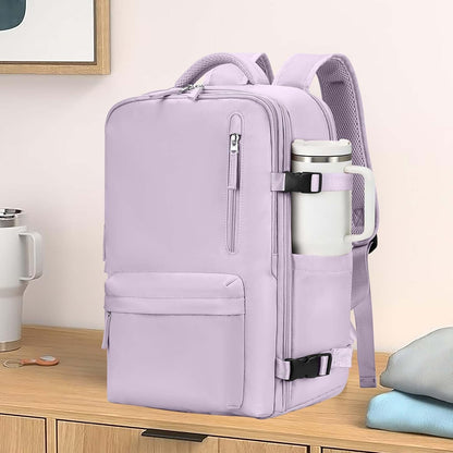 Carry-On Backpack with Shoe Compartment | Carry on luggage encalife