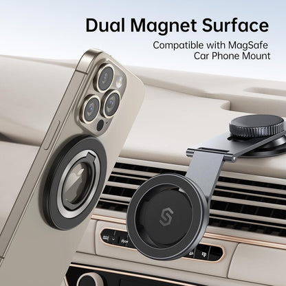 N55 Double Magnetic Phone Ring Grip Stand encalife