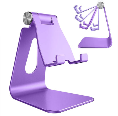 Mobile Stand Multi-Angle Aluminum Desk Phone Holder Dock encalife