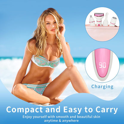 Electric Razor Women Prefer I Wet-Dry Trimmer encalife