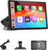 9 Inch Wireless Carplay Screen Portable Touchscreen encalife
