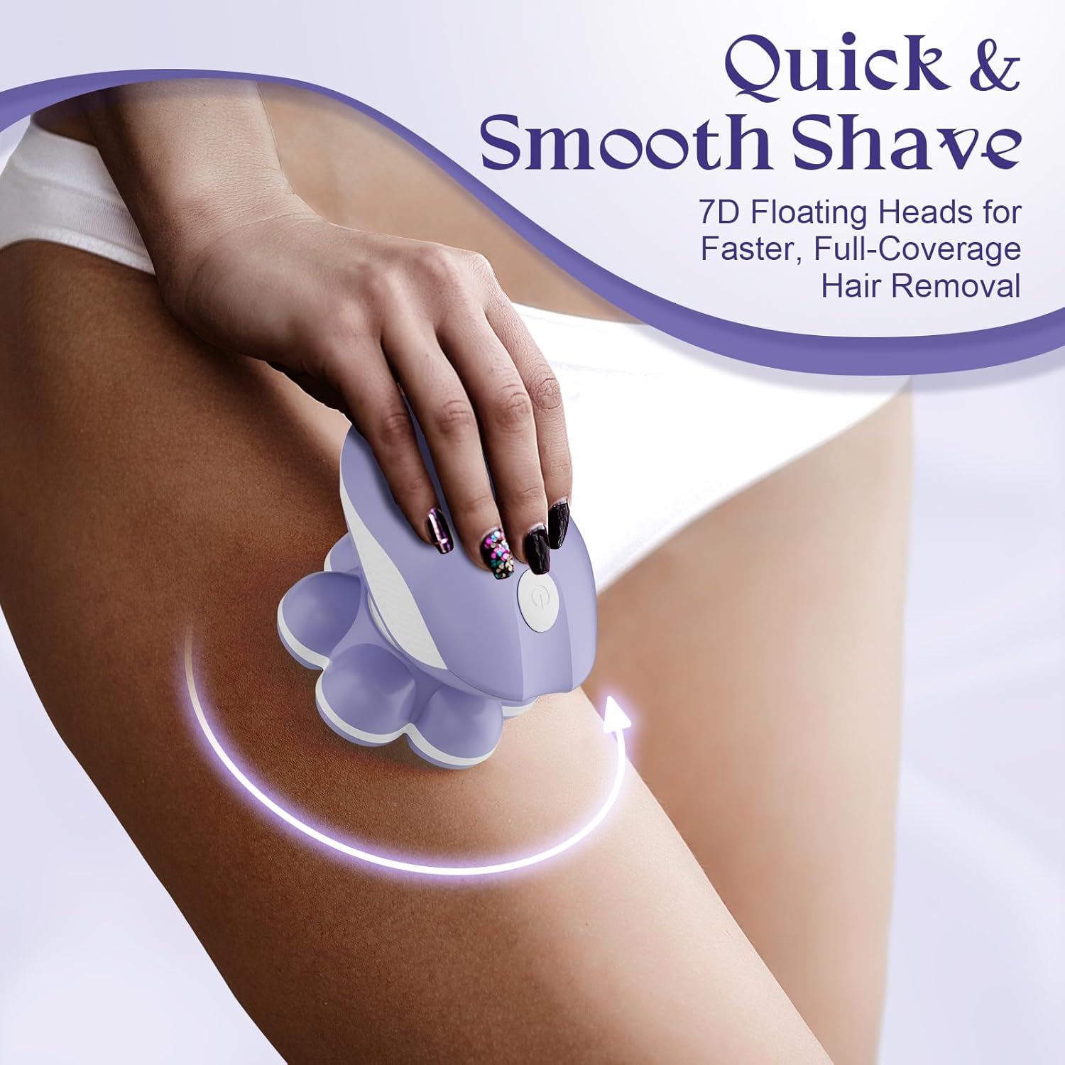 7D Electric Razor Women Full Body Shaver encalife
