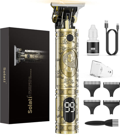 Cordless hair and beard cutting machine