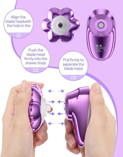 Electric Razor Women Love: 5-in-1 Body Shaver encalife