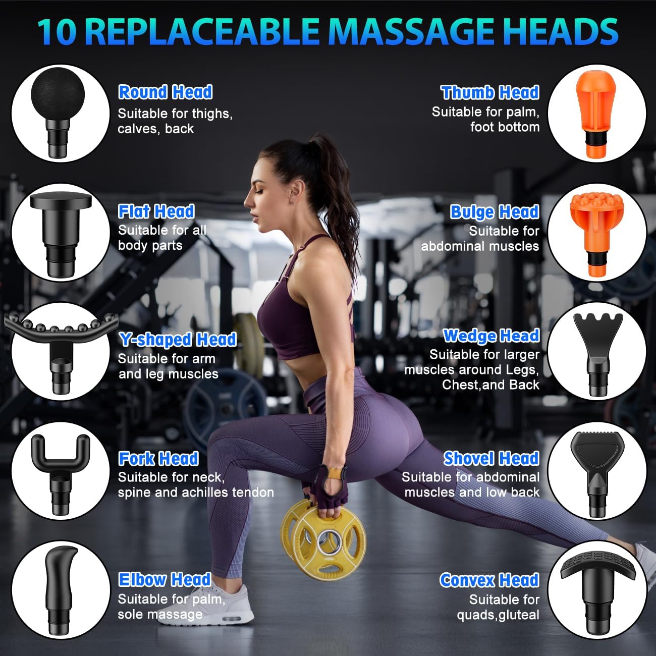 Deep Tissue Massage Gun For Muscle Recovery encalife