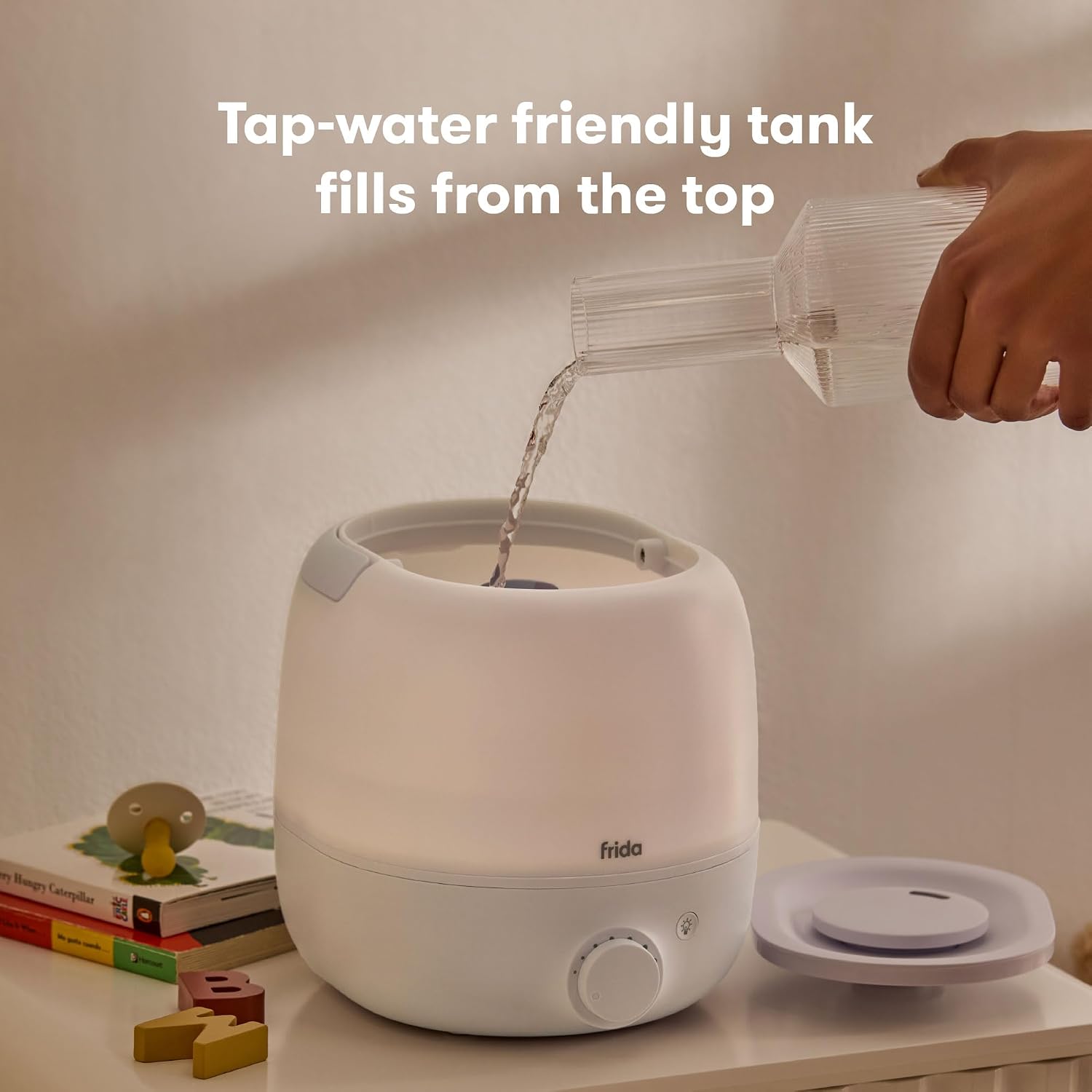 Cool Mist Nursery Humidifier Diffuser With Nightlight encalife