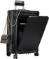 Smart Hardshell Carry-On Luggage with USB encalife