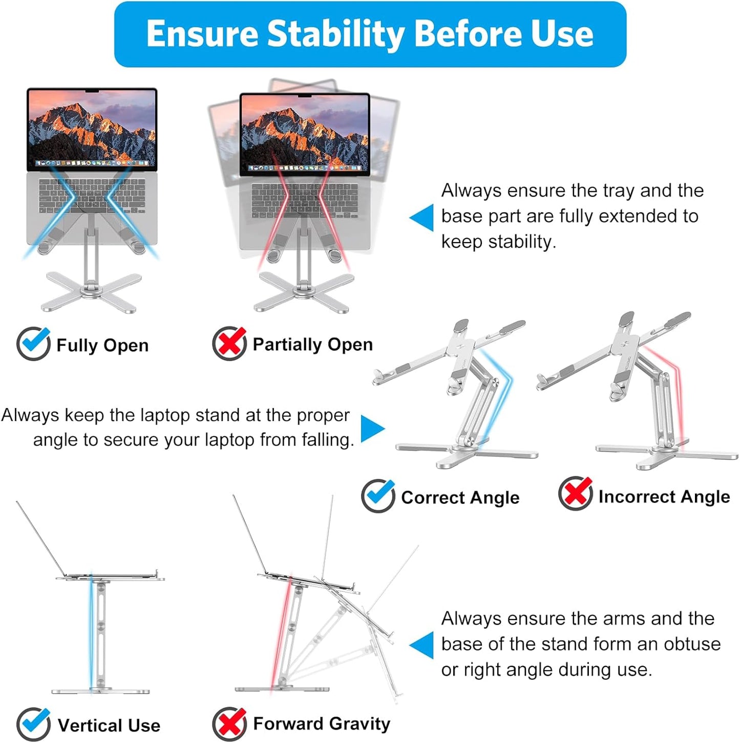 360° Rotating Laptop Stand encalife