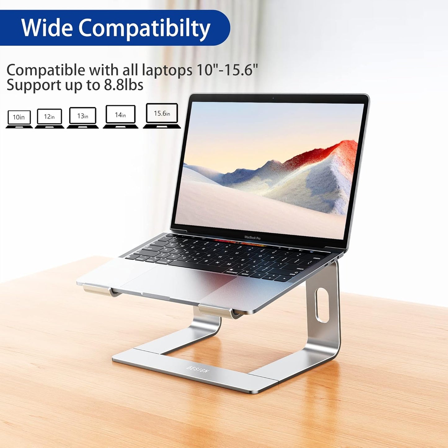 Aluminum Detachable Laptop Stand for Office Desk encalife