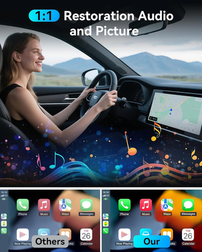 Wireless CarPlay Adapter Ultra Mini encalife